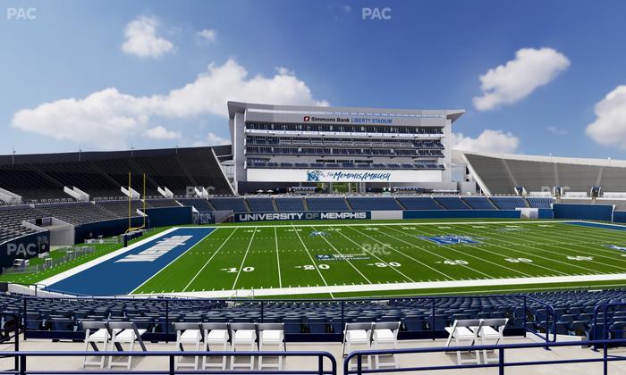Simmons Bank Liberty Stadium - Section 222 Seat View
