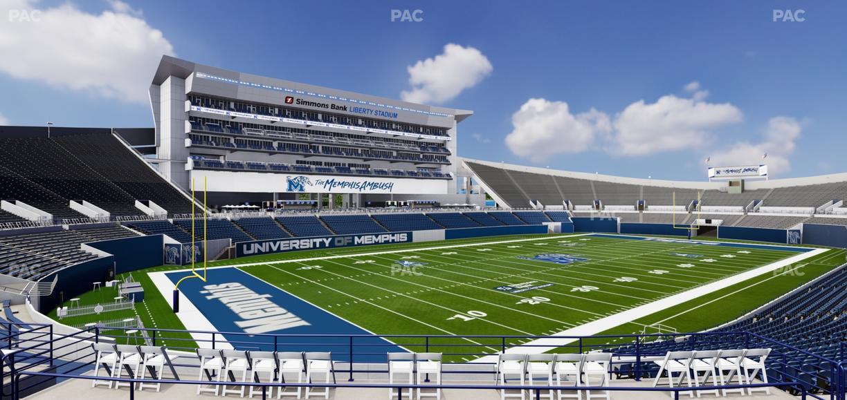 Simmons Bank Liberty Stadium - Section 224 Seat View