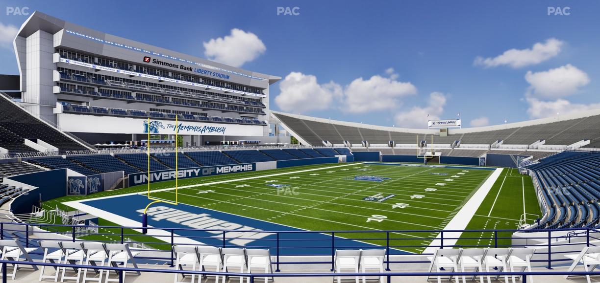 Simmons Bank Liberty Stadium - Section 225 Seat View