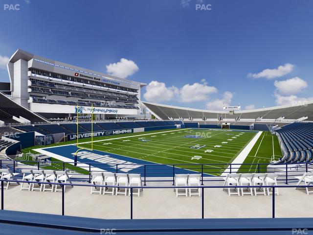 Simmons Bank Liberty Stadium - Section 225 Seat View Simmons Bank Liberty Stadium - Section 225 Seat View