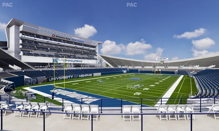 Simmons Bank Liberty Stadium - Section 225 Seat View