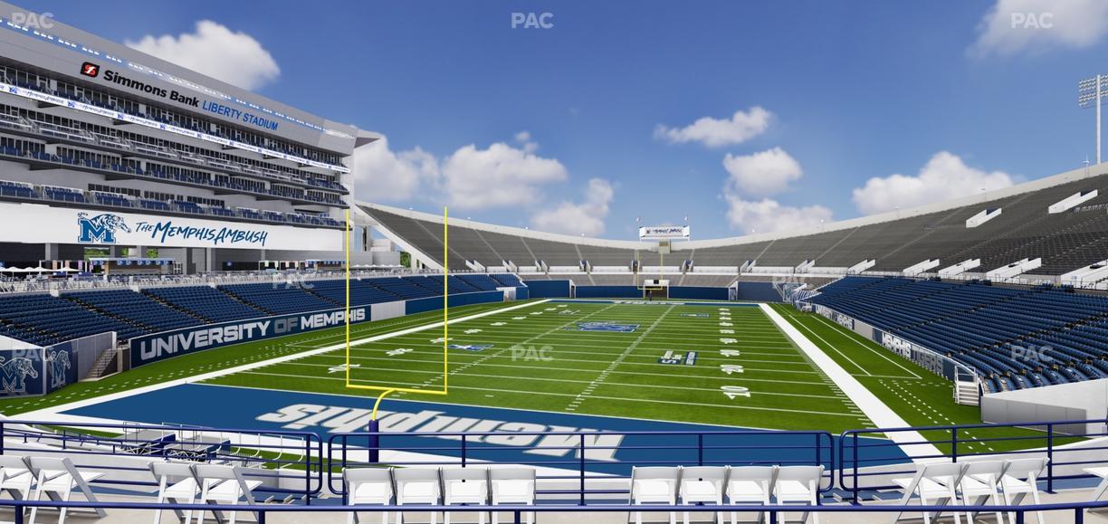 Simmons Bank Liberty Stadium - Section 226 Seat View