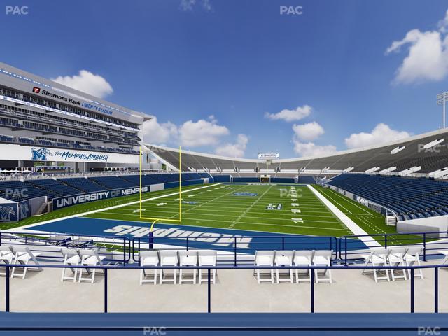 Simmons Bank Liberty Stadium - Section 226 Seat View Simmons Bank Liberty Stadium - Section 226 Seat View
