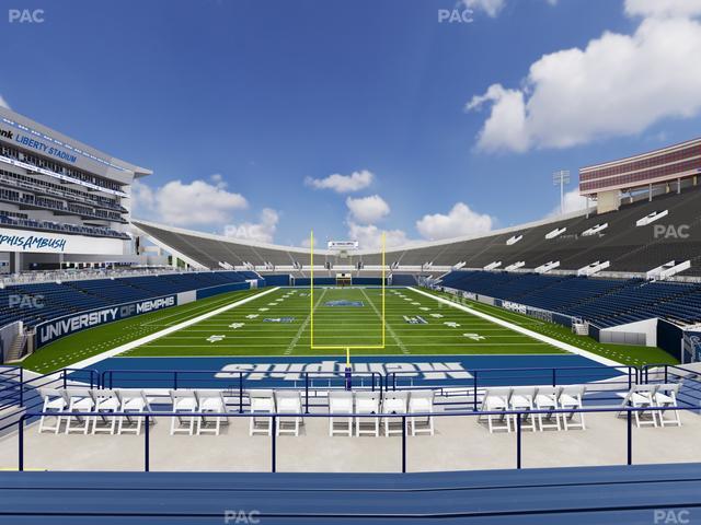 Simmons Bank Liberty Stadium - Section 227 Seat View Simmons Bank Liberty Stadium - Section 227 Seat View