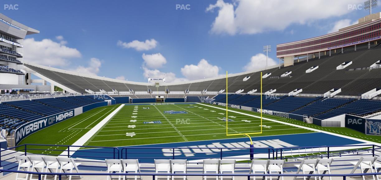 Simmons Bank Liberty Stadium - Section 228 Seat View