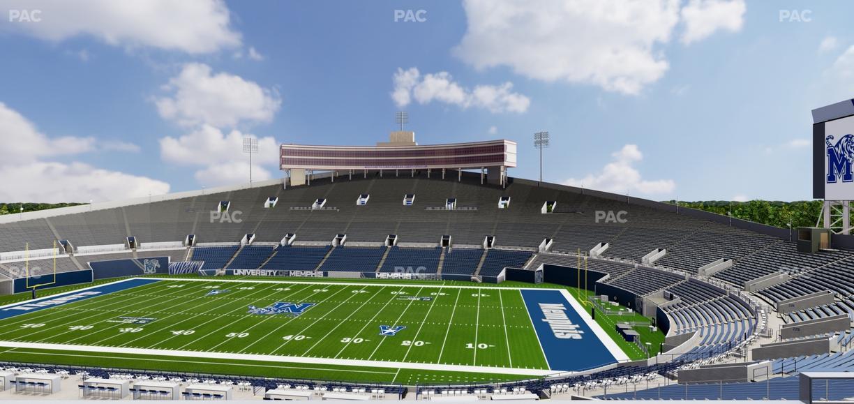 Simmons Bank Liberty Stadium - Section 302 Seat View