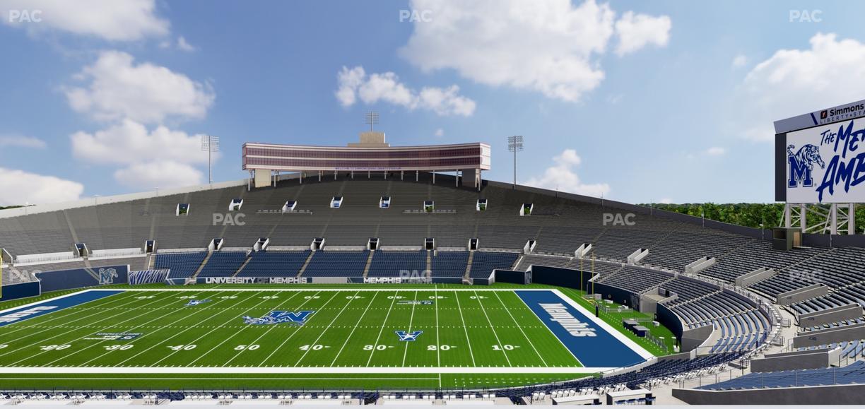 Simmons Bank Liberty Stadium - Section 304 Seat View