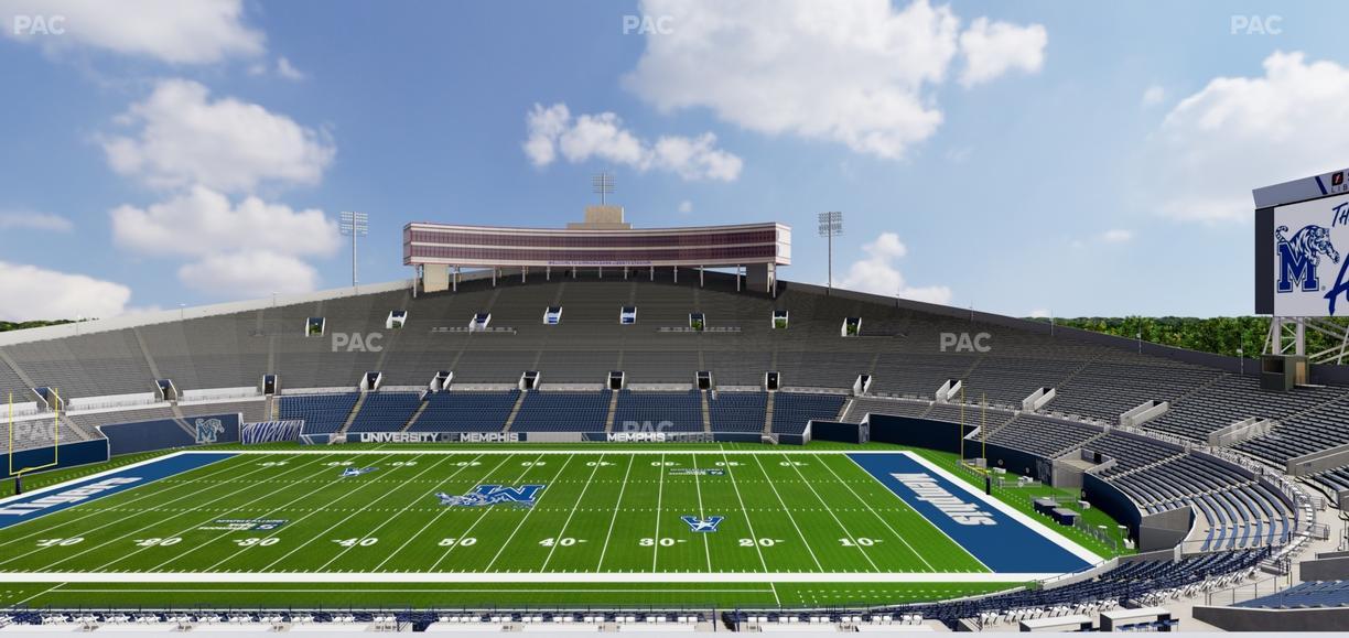 Simmons Bank Liberty Stadium - Section 305 Seat View