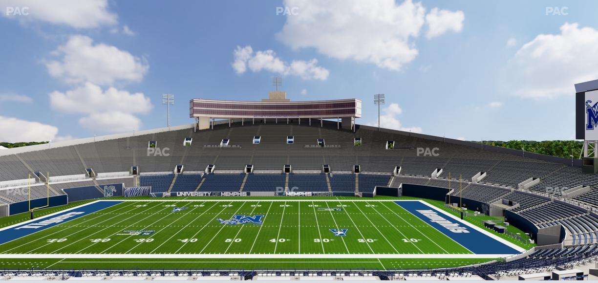 Simmons Bank Liberty Stadium - Section 306 Seat View