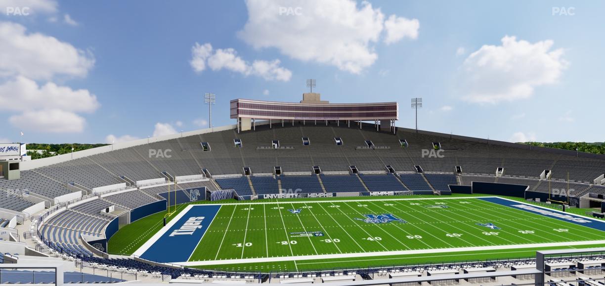Simmons Bank Liberty Stadium - Section 313 Seat View