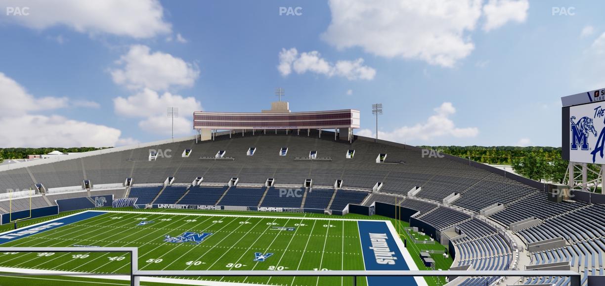 Simmons Bank Liberty Stadium - Section 401 Seat View