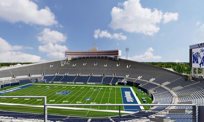 Simmons Bank Liberty Stadium - Section 401 Seat View