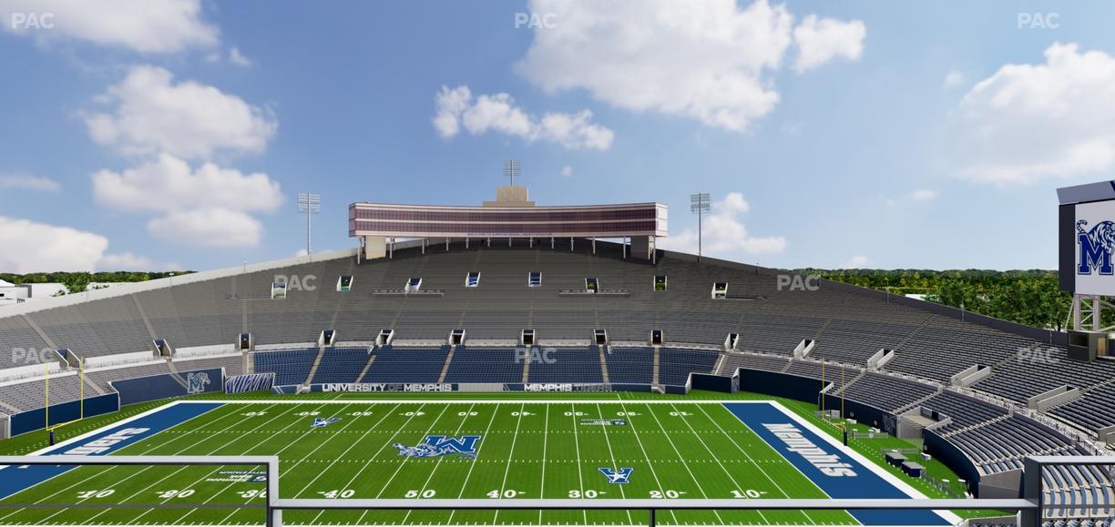 Simmons Bank Liberty Stadium - Section 404 Seat View