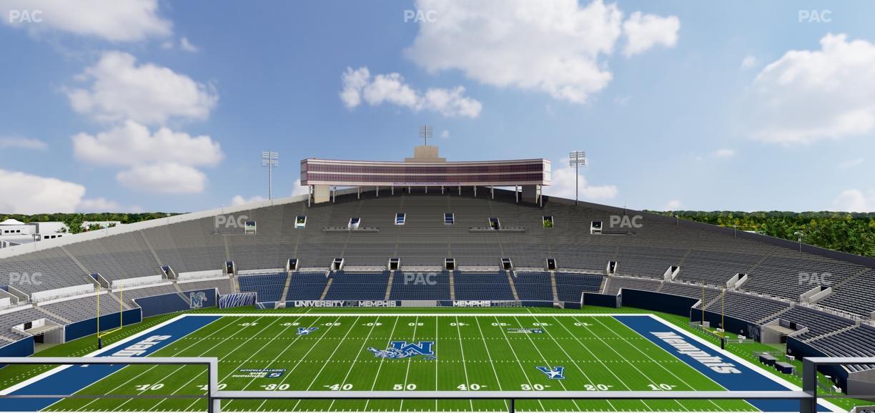Simmons Bank Liberty Stadium - Section 405 Seat View