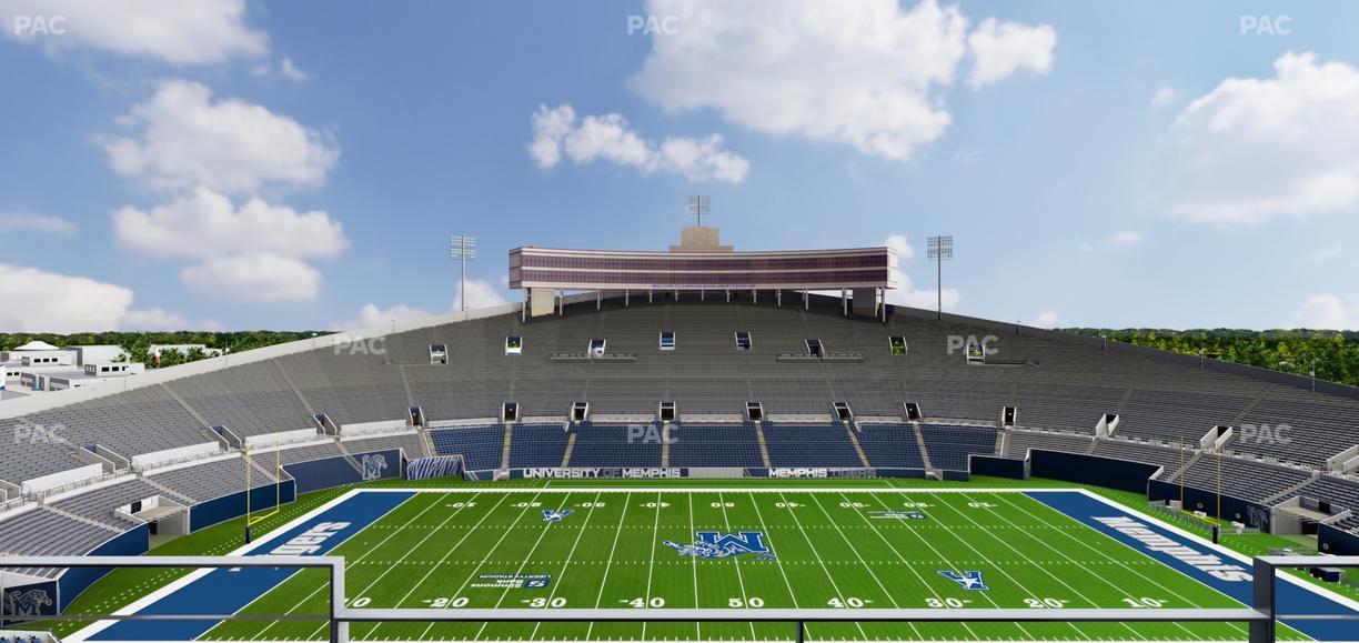 Simmons Bank Liberty Stadium - Section 406 Seat View