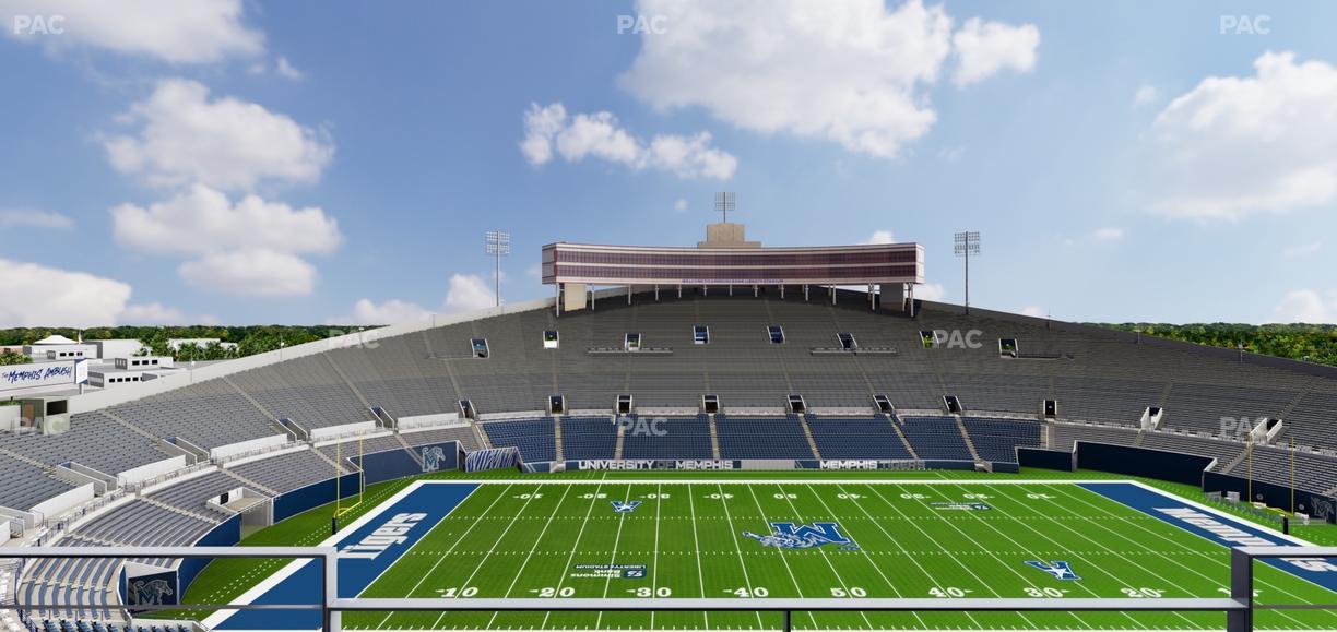 Simmons Bank Liberty Stadium - Section 407 Seat View