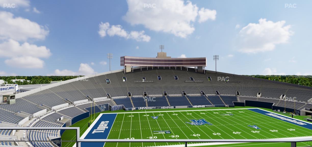 Simmons Bank Liberty Stadium - Section 409 Seat View