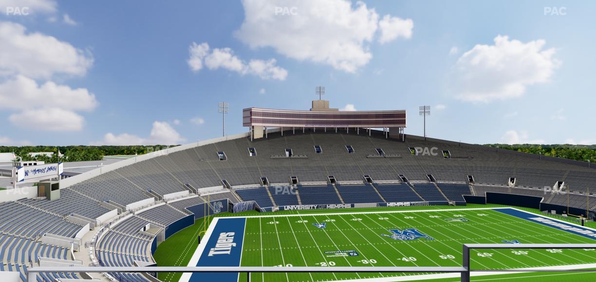 Simmons Bank Liberty Stadium - Section 410 Seat View