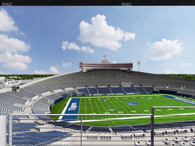 Simmons Bank Liberty Stadium - Section 410 Seat View