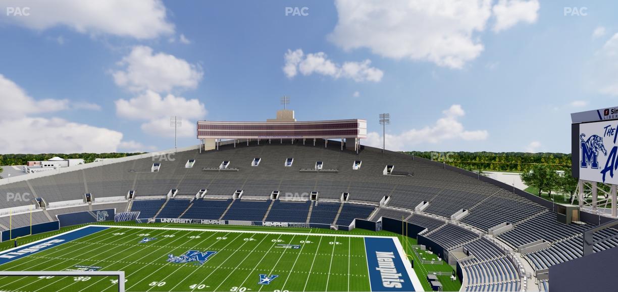 Simmons Bank Liberty Stadium - Section 501 Seat View