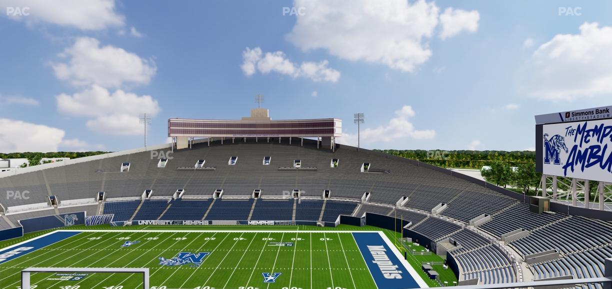 Simmons Bank Liberty Stadium - Section 503 Seat View