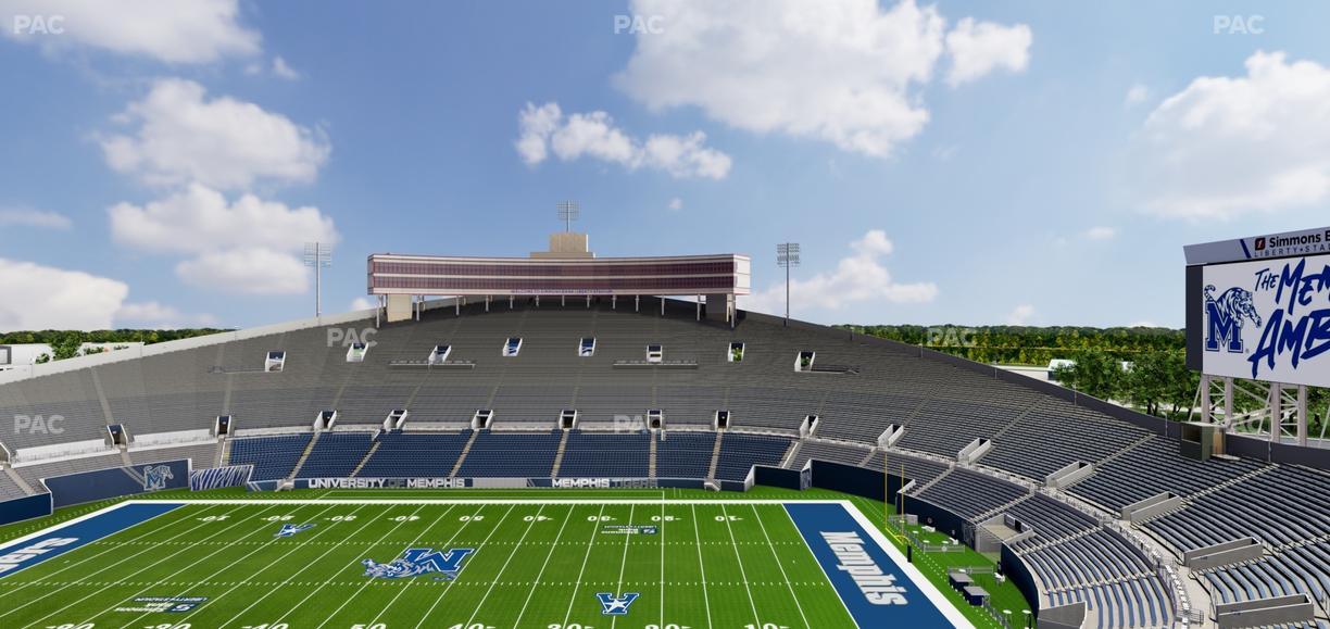 Simmons Bank Liberty Stadium - Section 504 Seat View