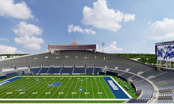 Simmons Bank Liberty Stadium - Section 504 Seat View