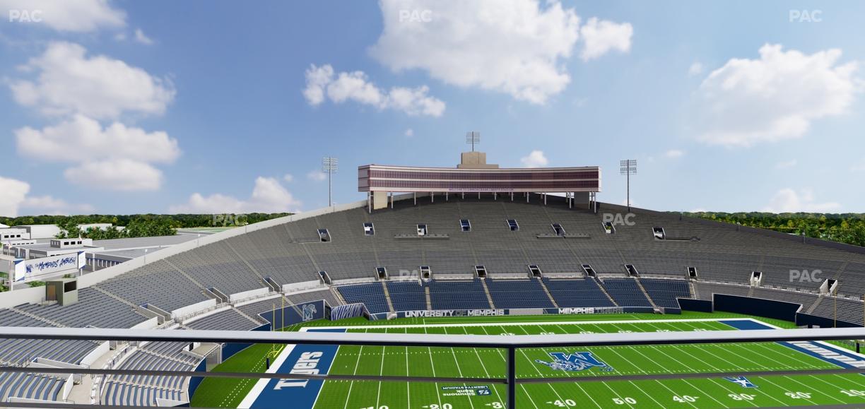 Simmons Bank Liberty Stadium - Section 517 Seat View