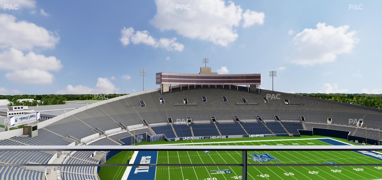 Simmons Bank Liberty Stadium - Section 519 Seat View