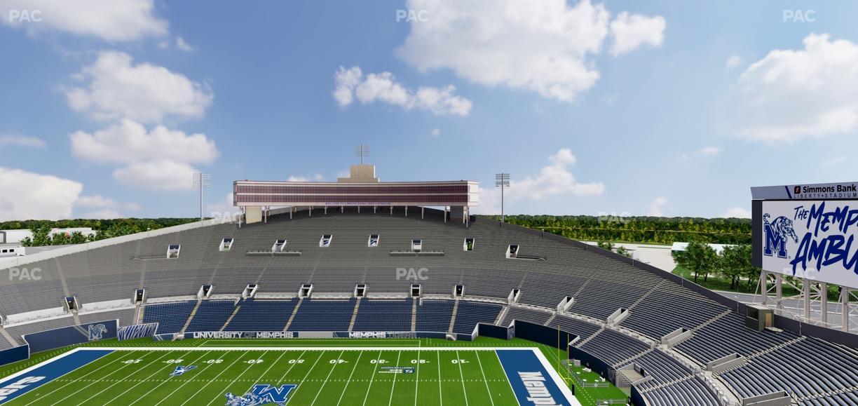 Simmons Bank Liberty Stadium - Section 603 Seat View