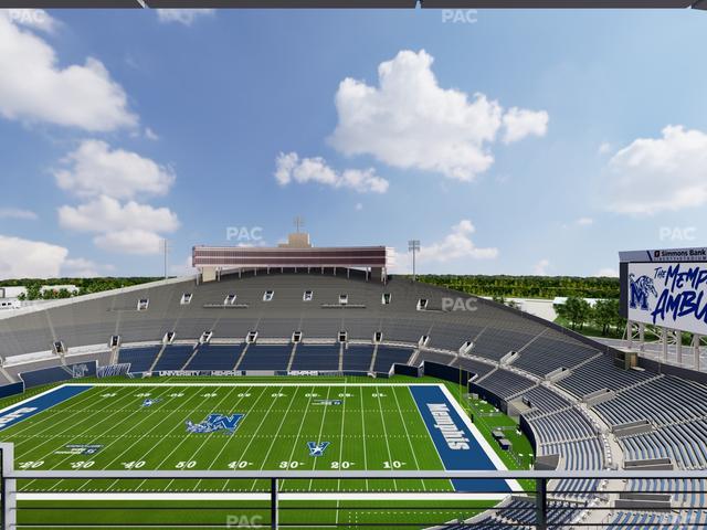 Simmons Bank Liberty Stadium - Section 603 Seat View