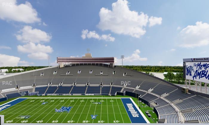 Simmons Bank Liberty Stadium - Section 603 Seat View