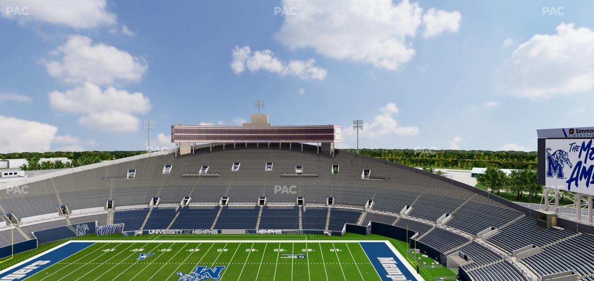 Simmons Bank Liberty Stadium - Section 604 Seat View