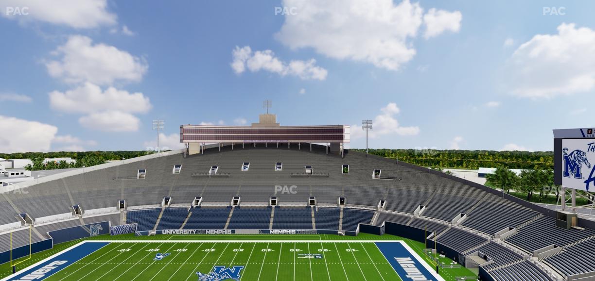 Simmons Bank Liberty Stadium - Section 605 Seat View