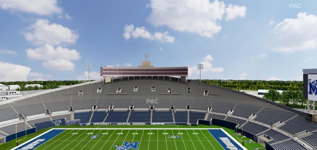 Simmons Bank Liberty Stadium - Section 606 Seat View