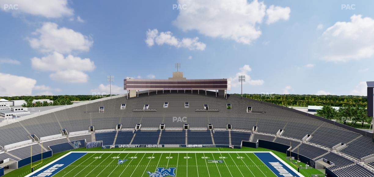 Simmons Bank Liberty Stadium - Section 607 Seat View
