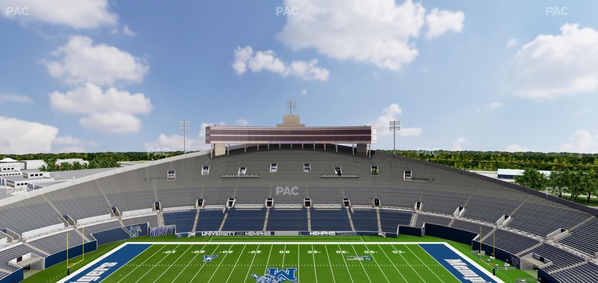 Simmons Bank Liberty Stadium - Section 608 Seat View