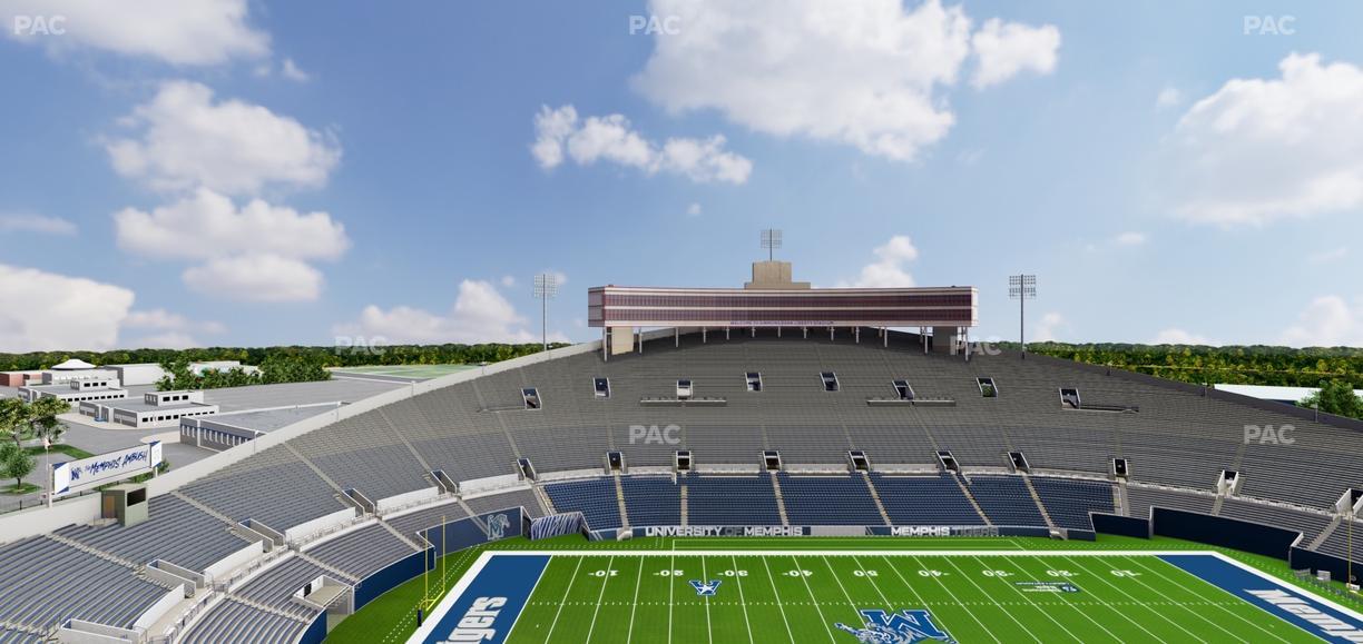 Simmons Bank Liberty Stadium - Section 614 Seat View
