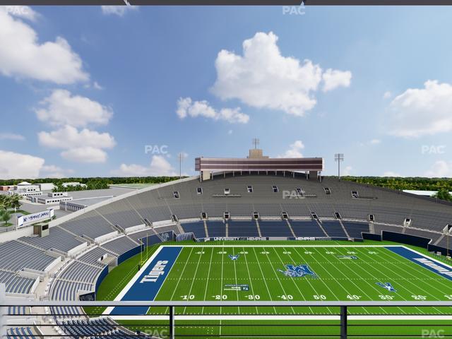 Simmons Bank Liberty Stadium - Section 614 Seat View