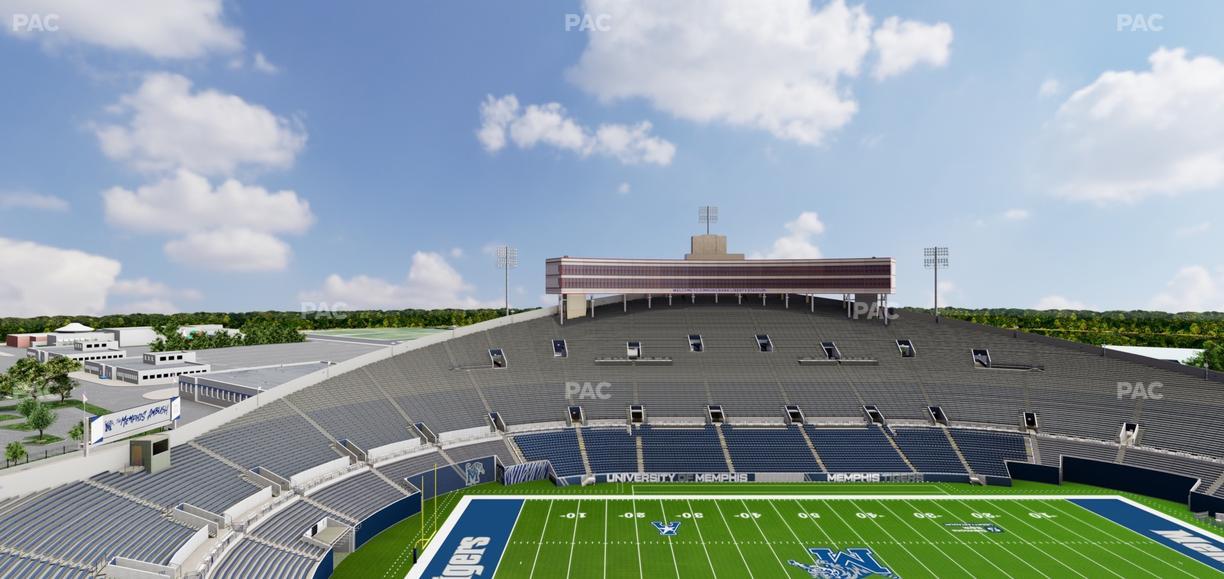 Simmons Bank Liberty Stadium - Section 615 Seat View