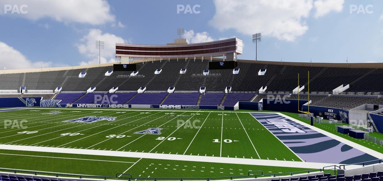 Simmons Bank Liberty Stadium - Section Box 101 Seat View