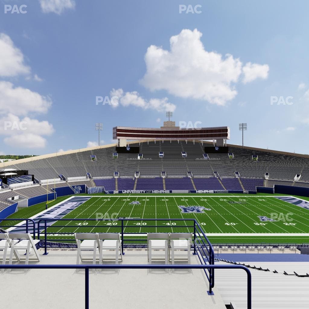 Simmons Bank Liberty Stadium - Section Box 105 Seat View