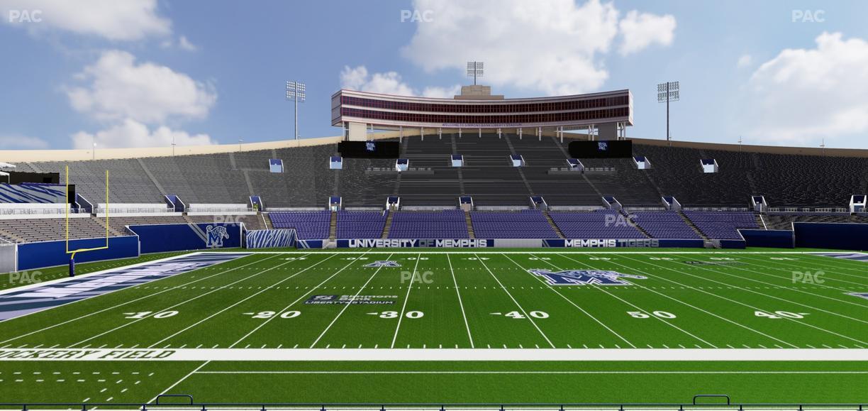 Simmons Bank Liberty Stadium - Section Box 105 Seat View