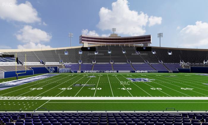 Simmons Bank Liberty Stadium - Section Box 105 Seat View