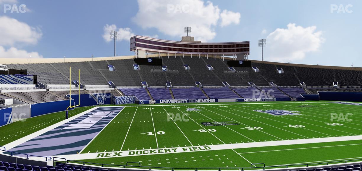 Simmons Bank Liberty Stadium - Section Box 107 Seat View