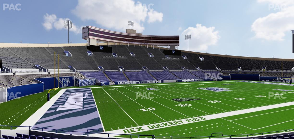 Simmons Bank Liberty Stadium - Section Box 108 Seat View