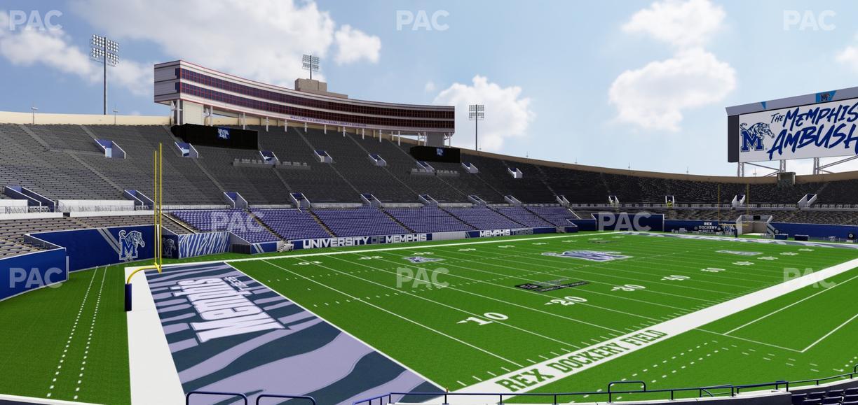 Simmons Bank Liberty Stadium - Section Box 109 Seat View