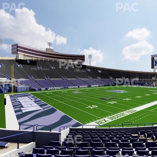 Simmons Bank Liberty Stadium - Section Box 109 Seat View