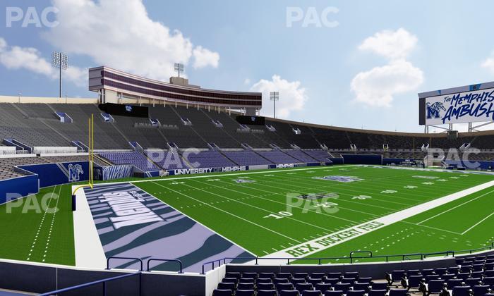 Simmons Bank Liberty Stadium - Section Box 109 Seat View