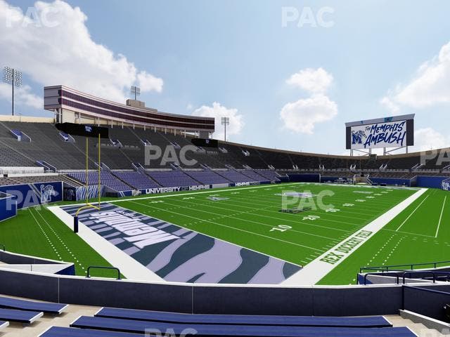 Simmons Bank Liberty Stadium - Section Box 110 Seat View